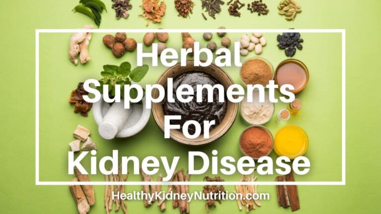 Physician North Carolina Supplements Kidney Disease Herbal Supplements For Kidney Disease: What Works? - Healthy Kidney